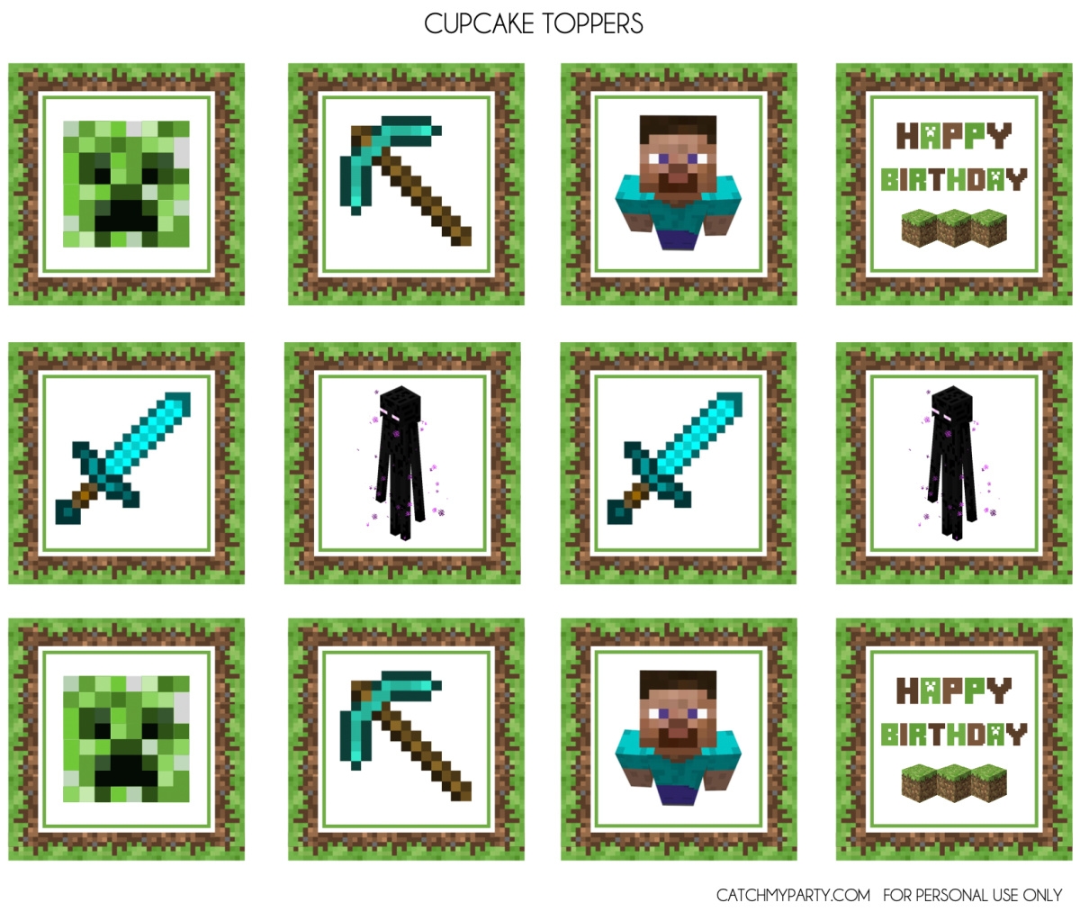 Minecraft Free Printable Stencils