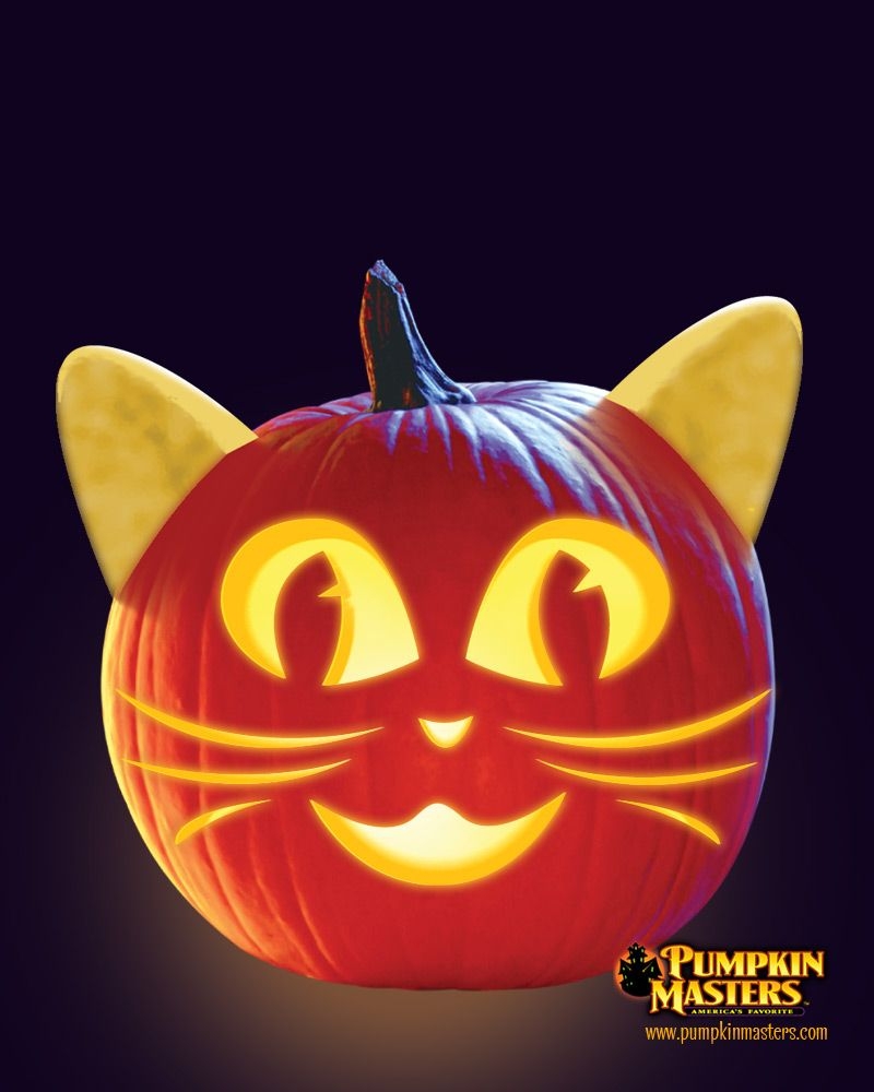 Pusheen Pumpkin Carving Stencils Printable Free