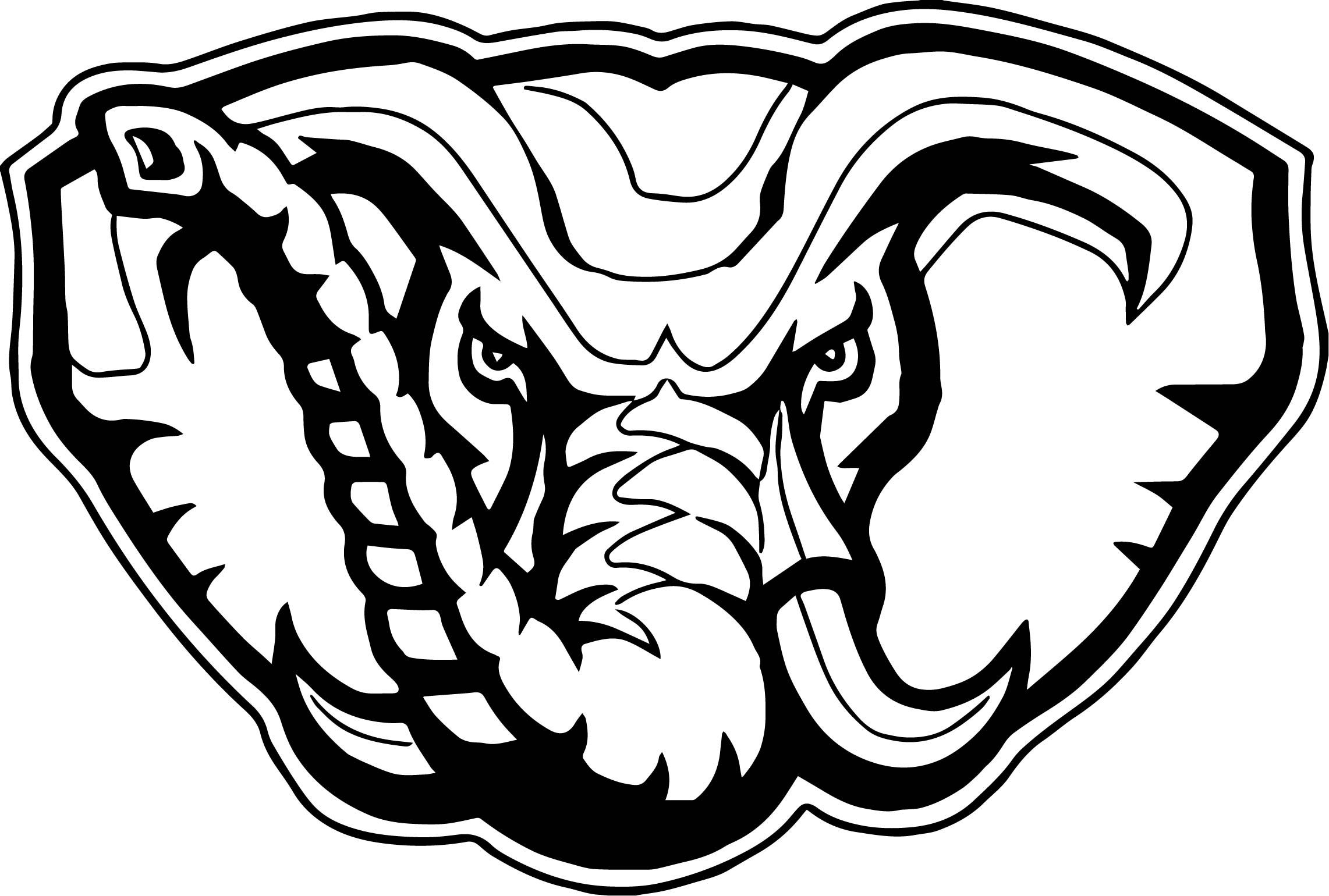 Free Printable Alabama Football Stencils