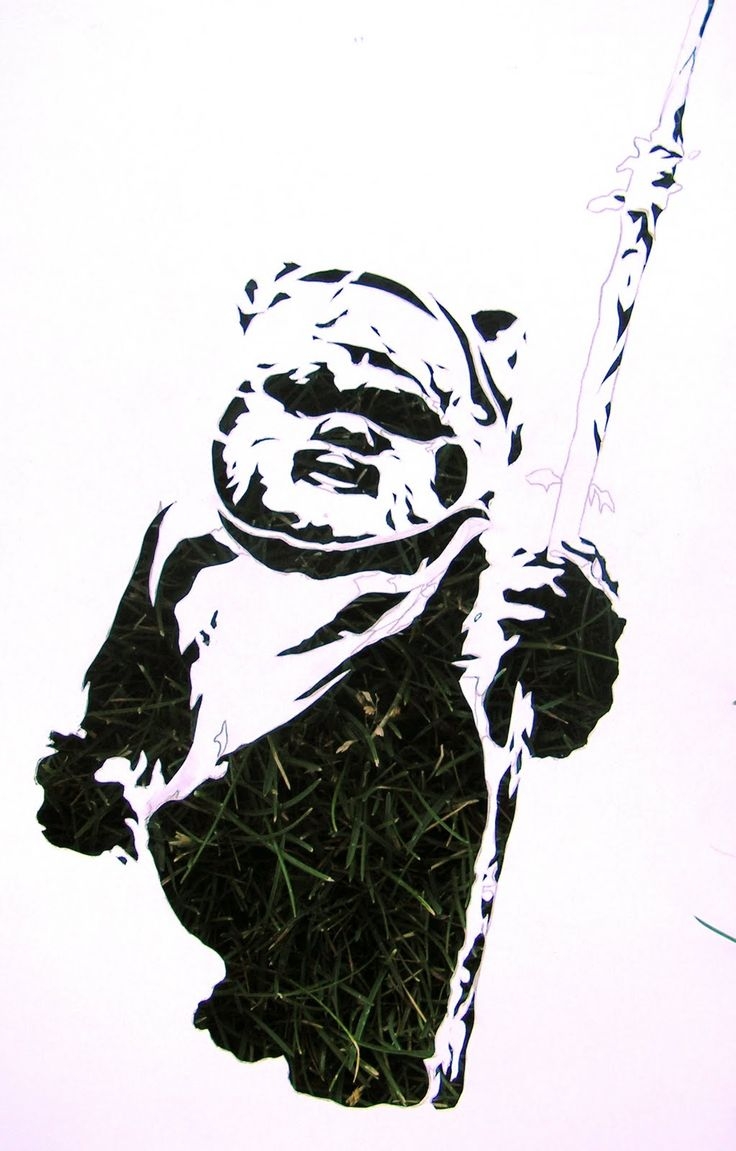 Ewok Pumpkin Stencils Free Printable