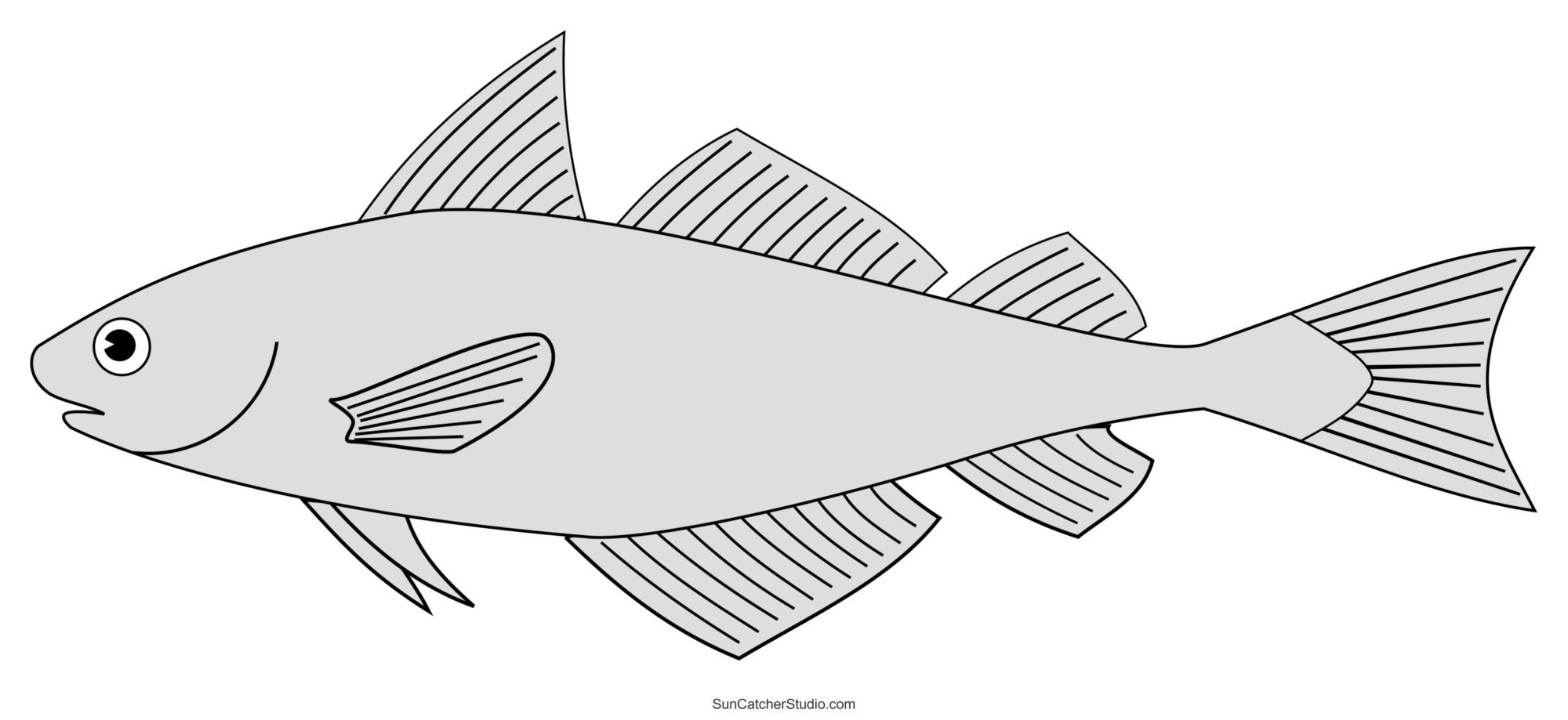 Free Printable Fish Stencils
