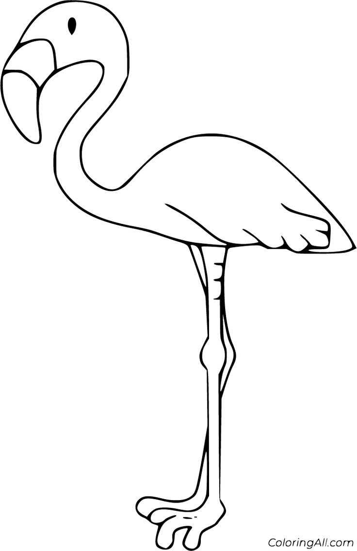 Flamingo Stencil Printable Free