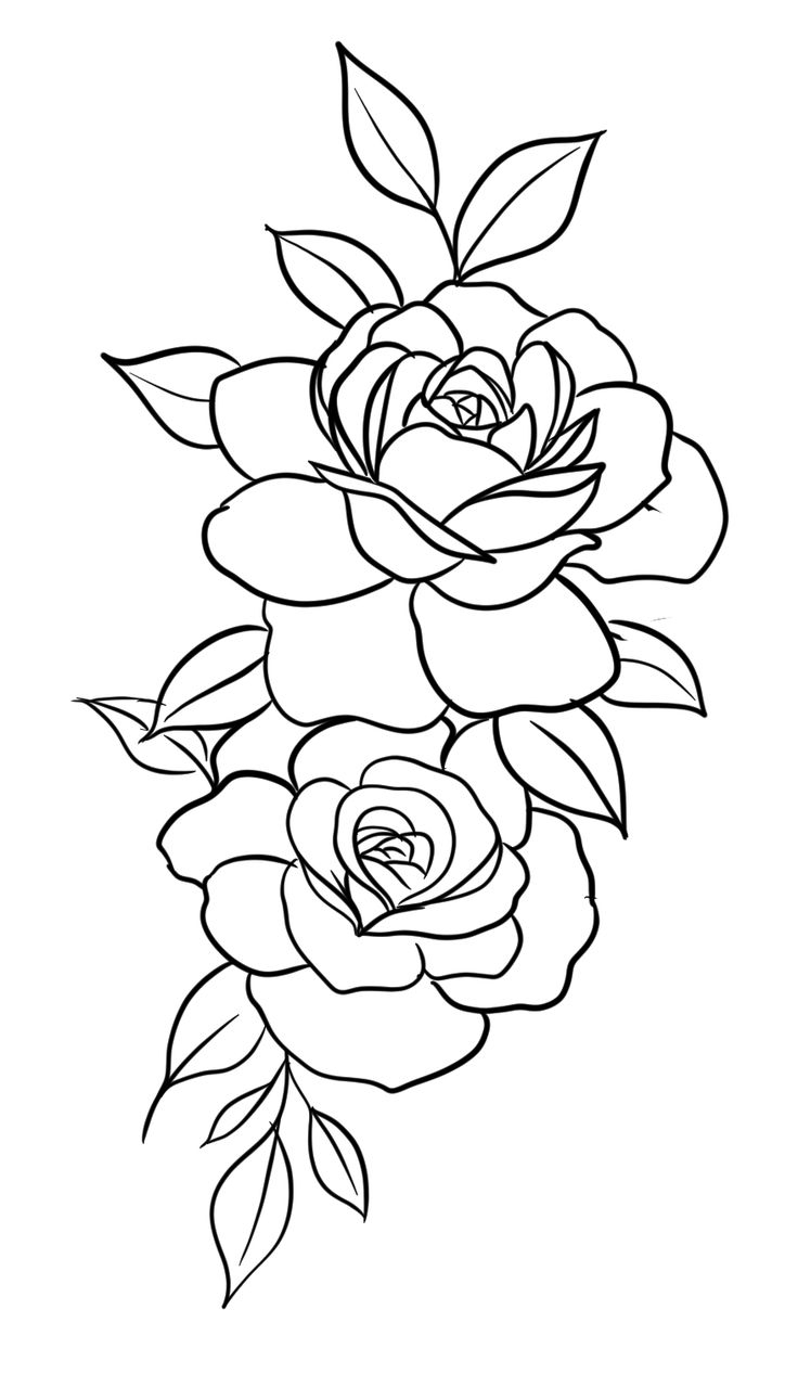 Free Printable Stencils Of Flowers
