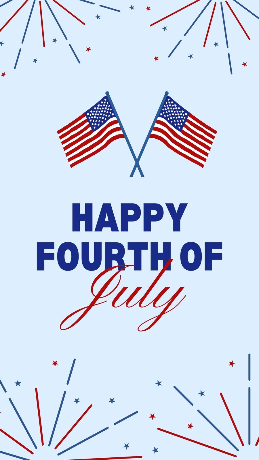 Free And Customizable Fourth Of July Templates