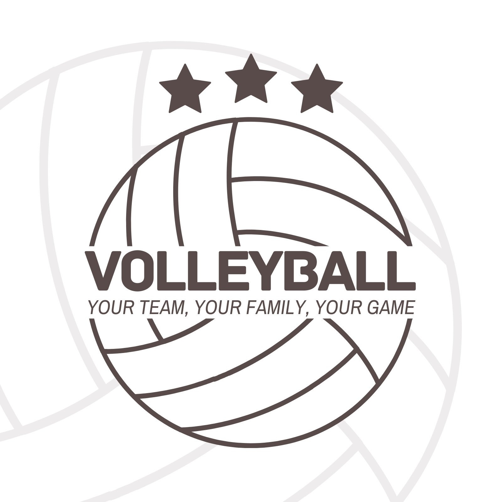 Free And Customizable Volleyball Templates