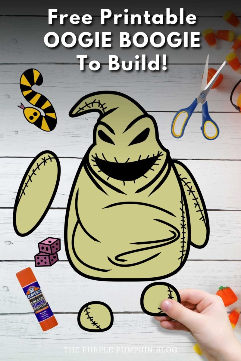 Oogie Boogie Stencil Free Printable