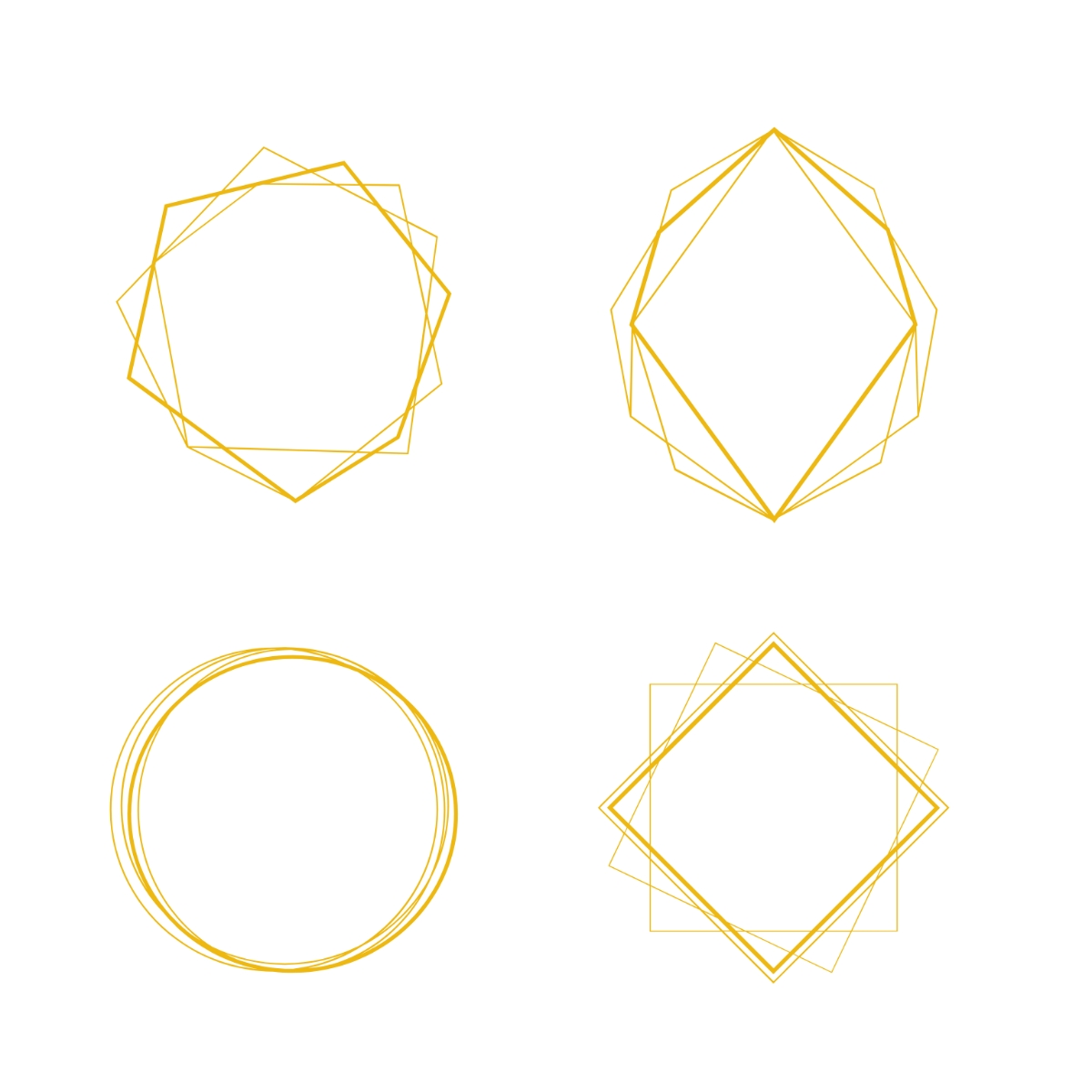 Free Stencil Printable Geometric Circular