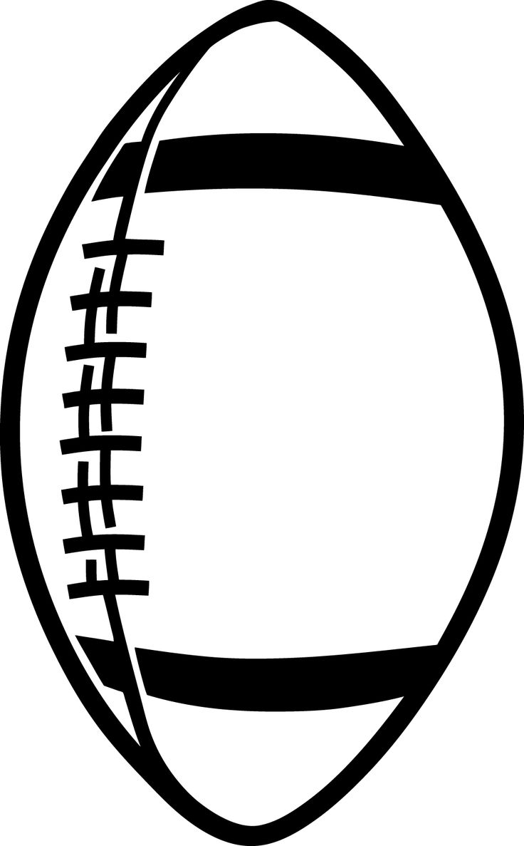 Free Football Stencil Printable