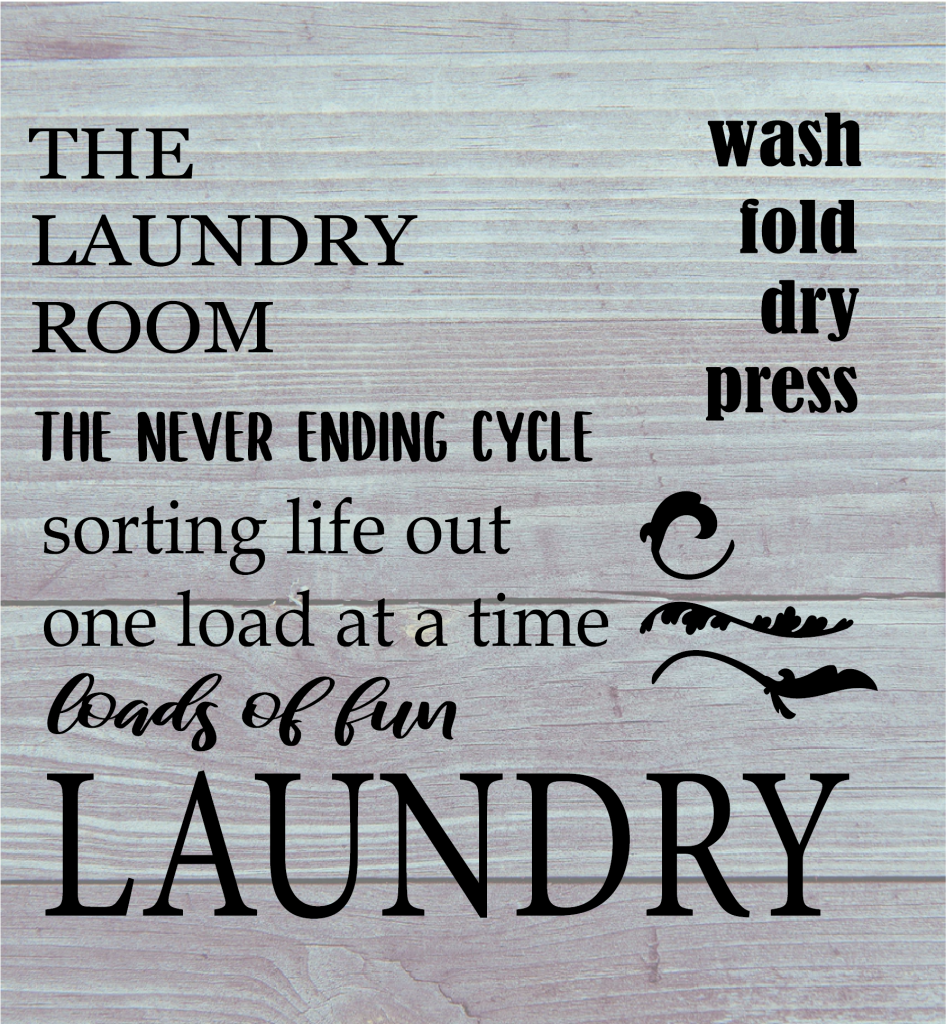 Free Printable Laundry Stencils