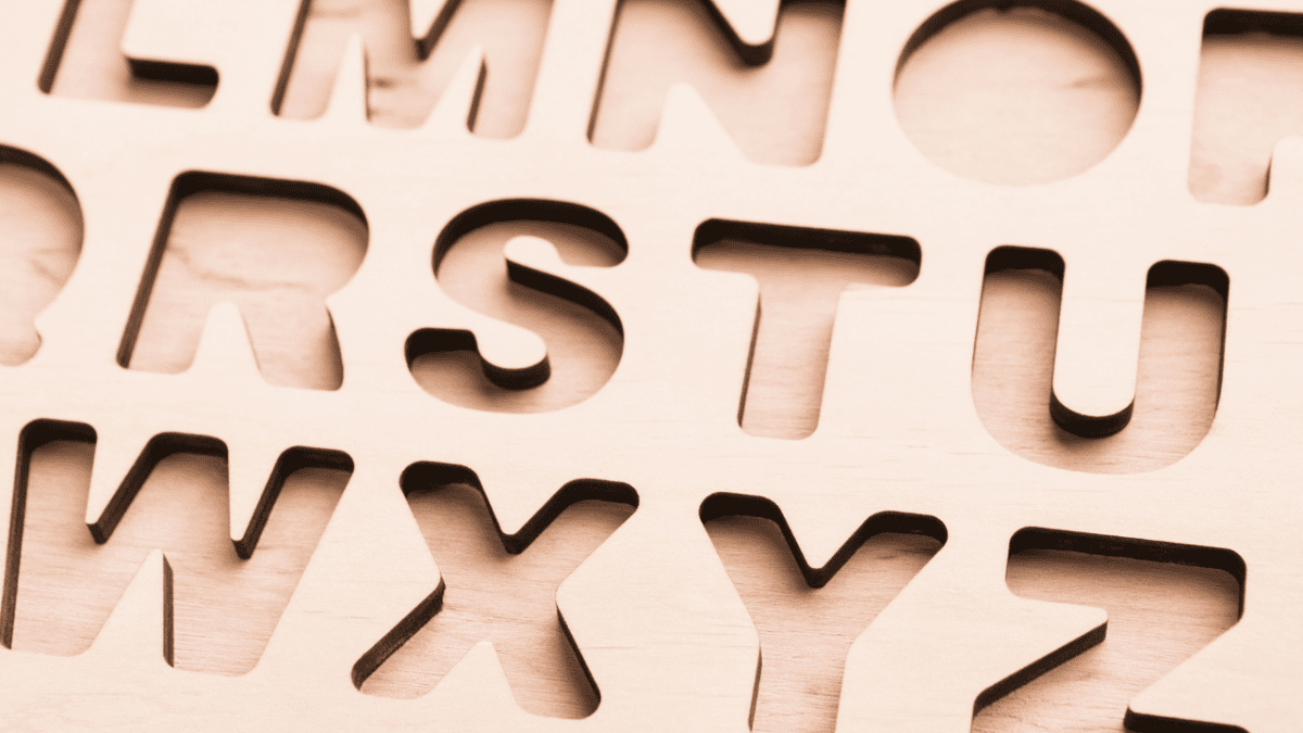 Free Printable Letter Stencils For Crafts