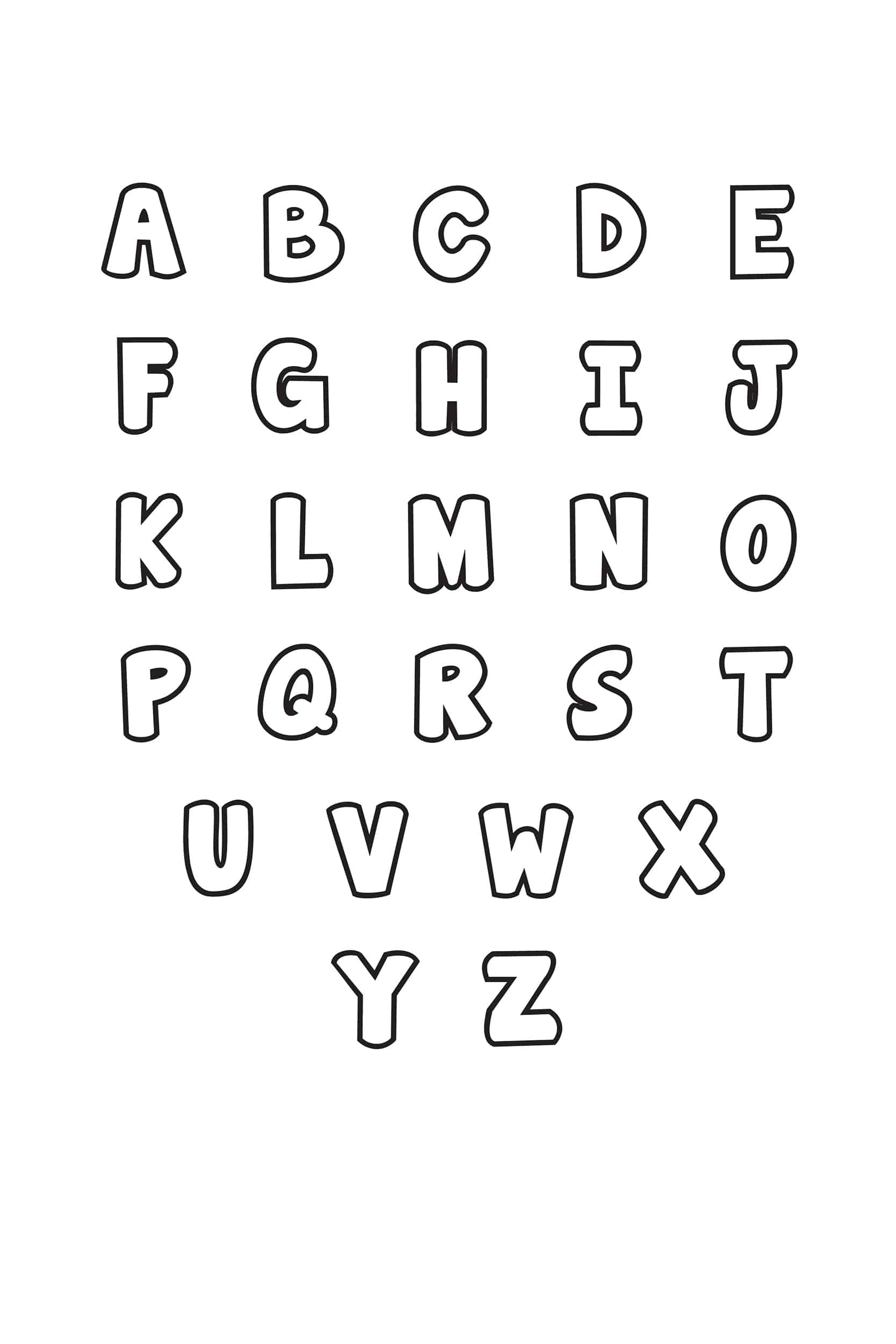 3 Inch Stencils Free Printable
