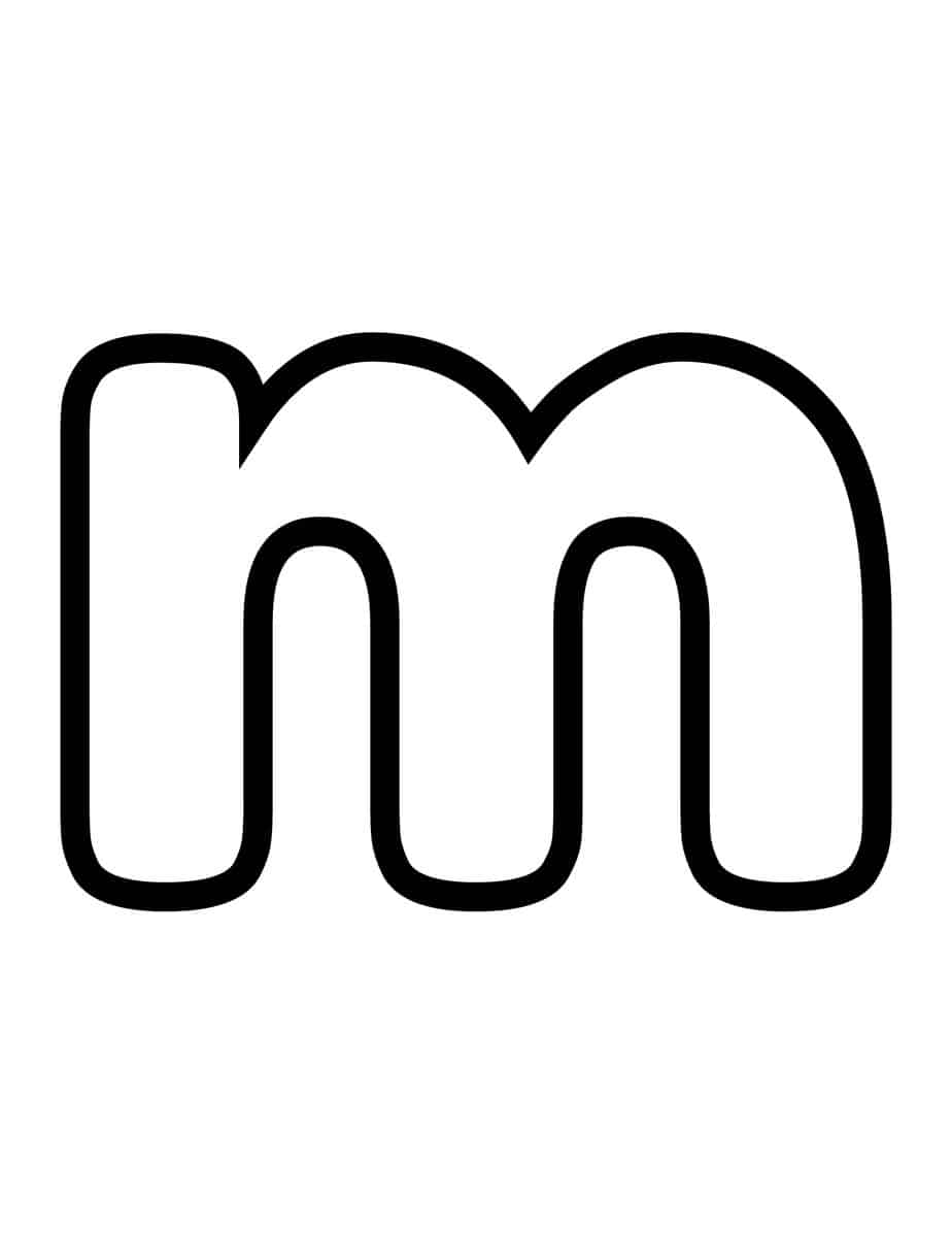 Free Printable Letter M Stencil