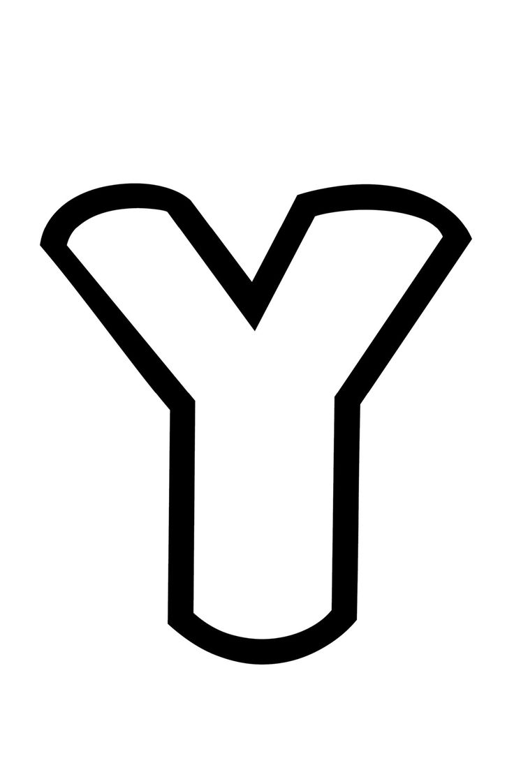 Free Printable Bubble Letter Stencils Bubble Letter Y