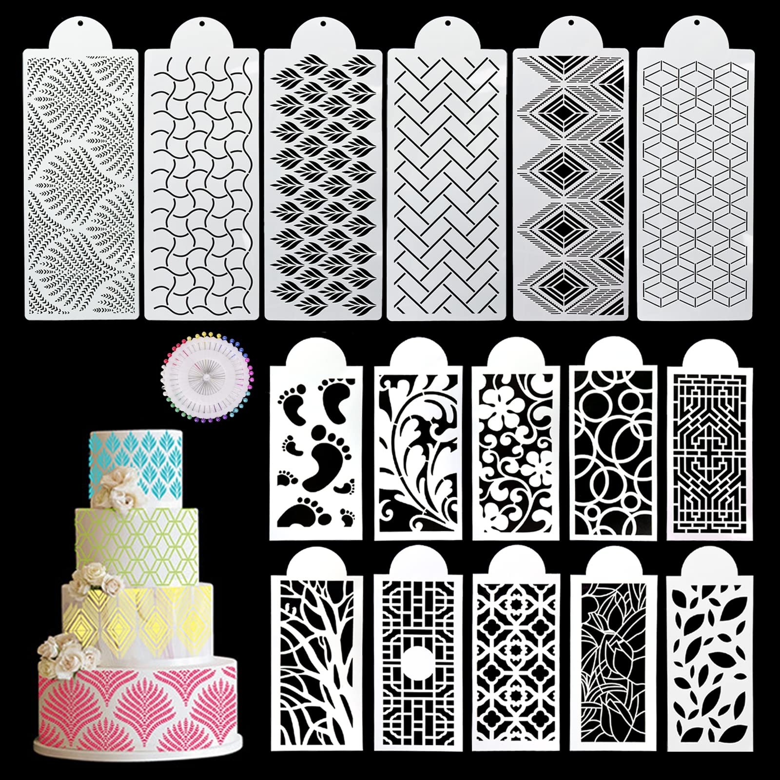 Free Printable Cake Stencils Templates Worksheets Library