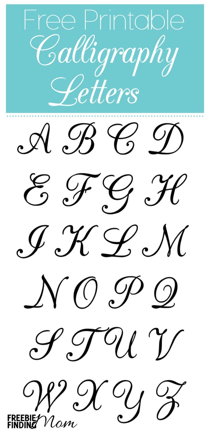 Free Printable Calligraphy Letters caligraphy stencils printable Download These Free Printable Calligraphy Letters For Your Craft Projects Or Use Free Printable Calligraphy Letters To Learn Calligraphy 