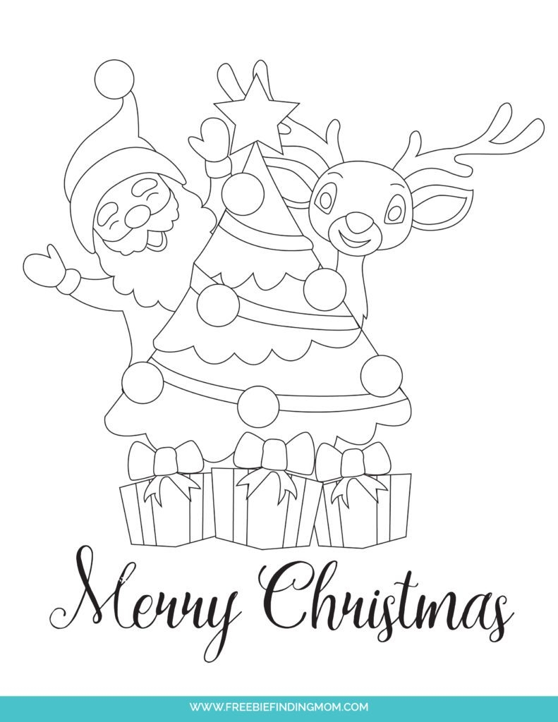 Free Printable Merry Christmas Stencil