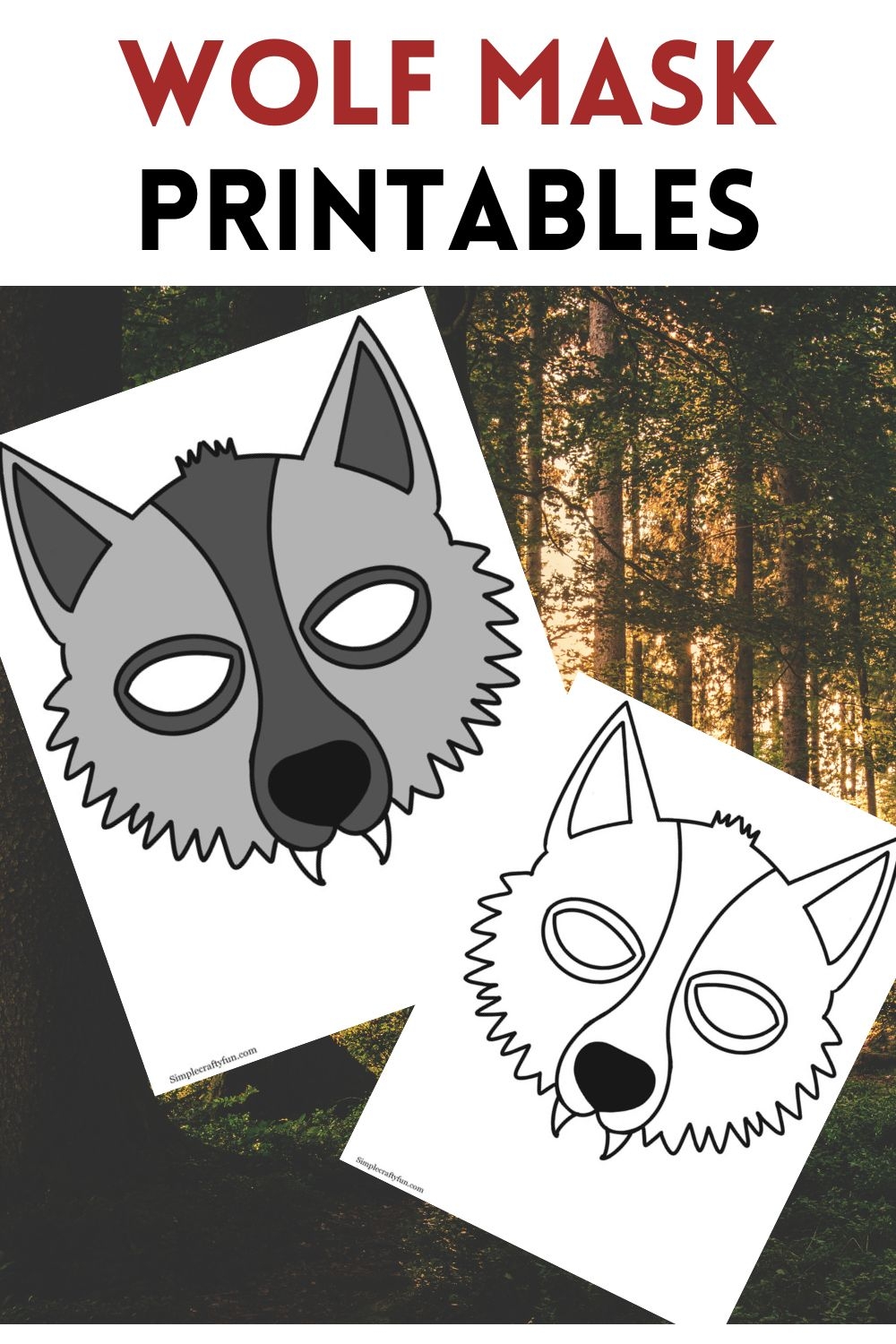 Free Stencils Printable Wolf