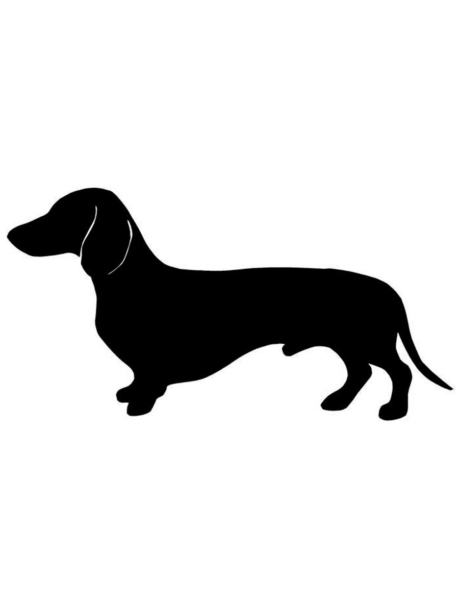 Free Printable Dachshund Stencils