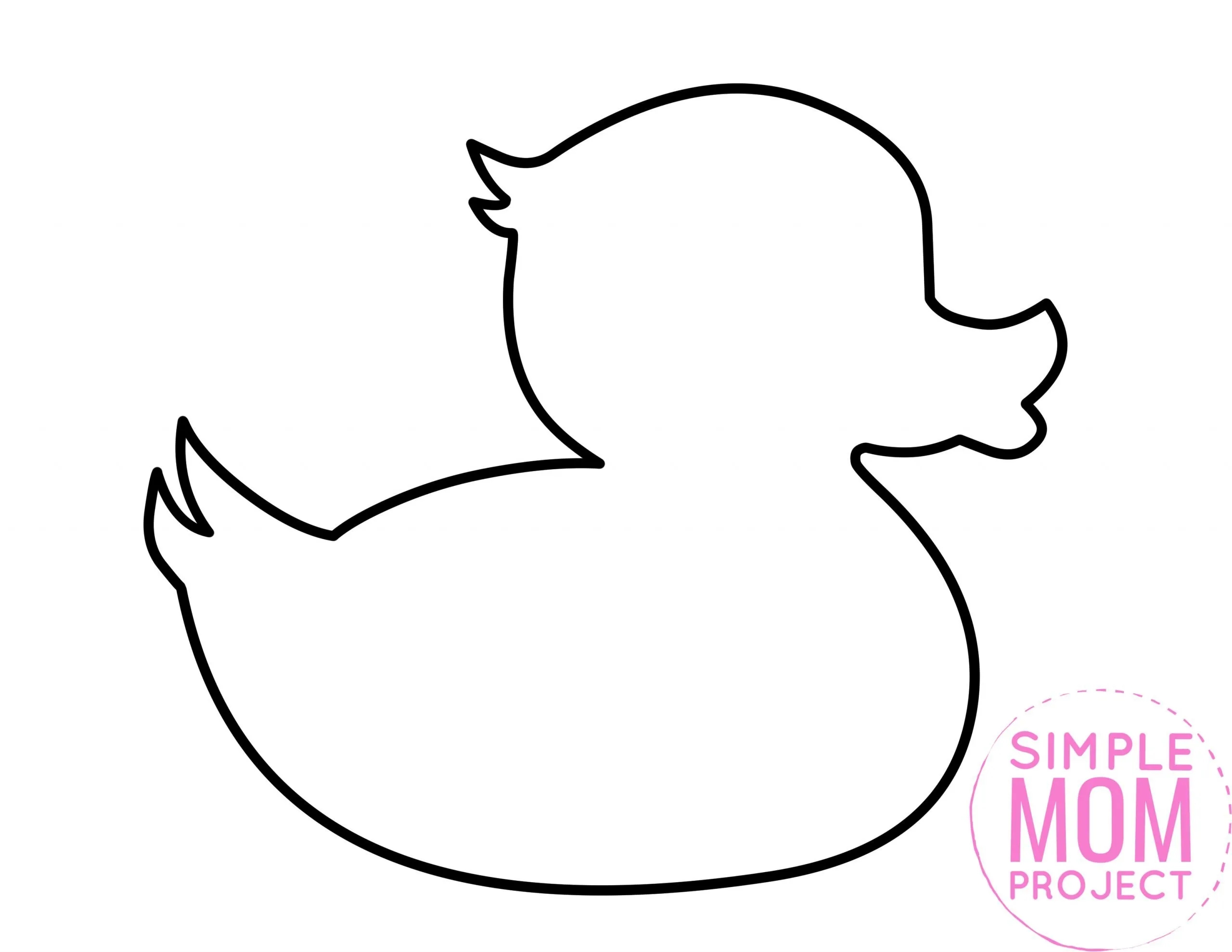 Free Printable Duck Stencils