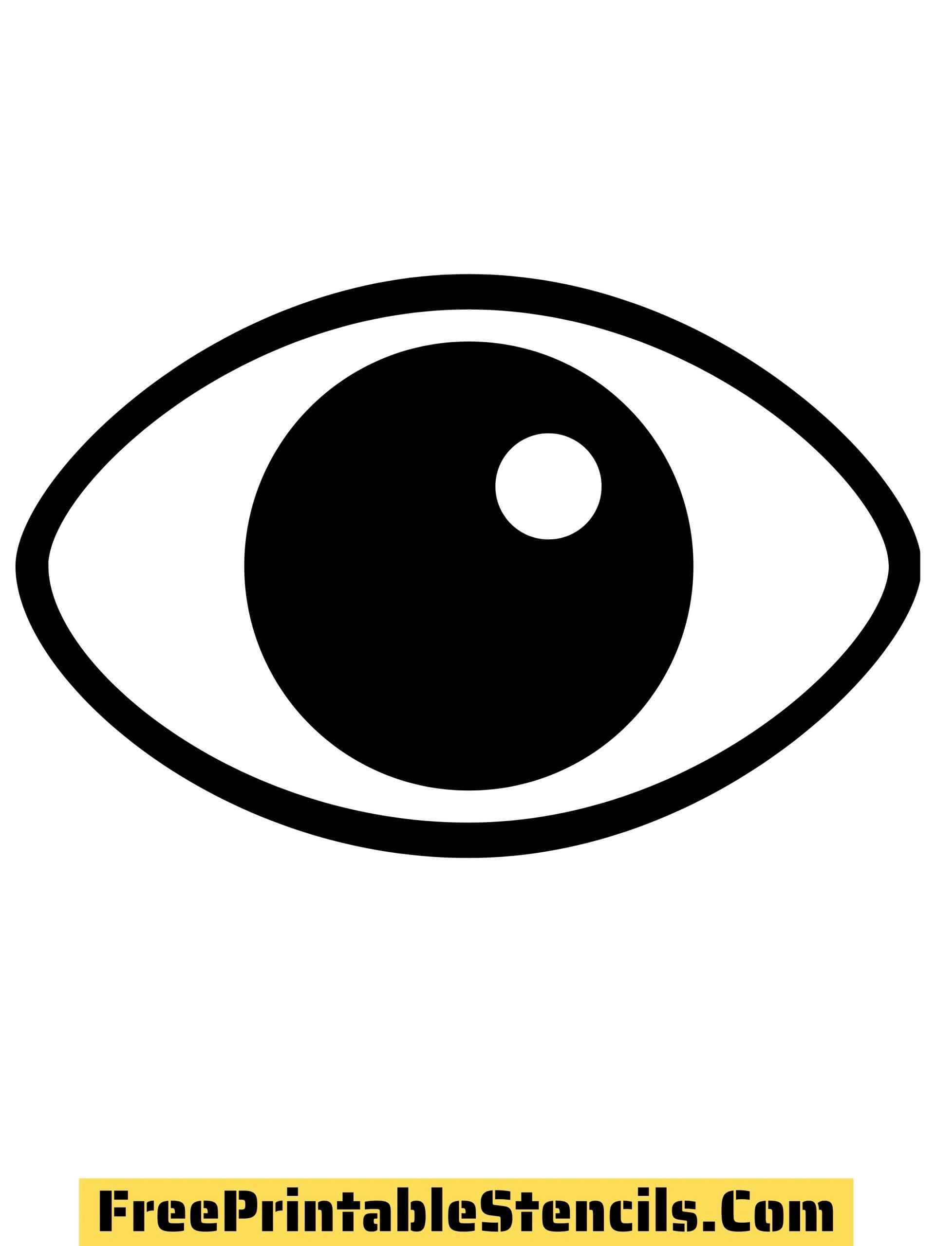 Printable Stencils Free Eyes