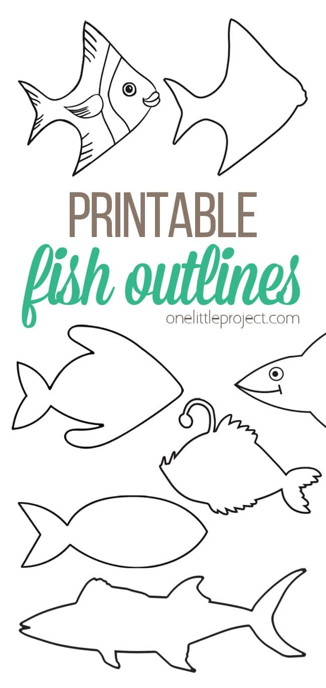 Free Printable Fish Stencil