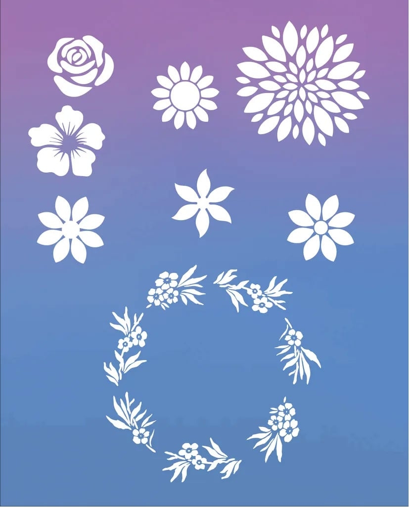 Free Printable Stencil Borders