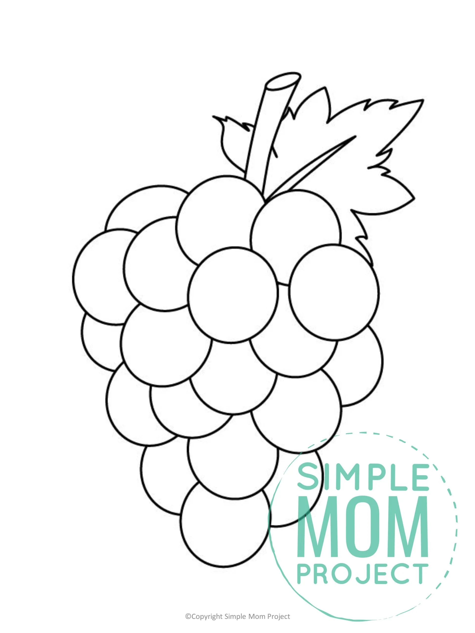 Free Printable Grape Leaf Stencils
