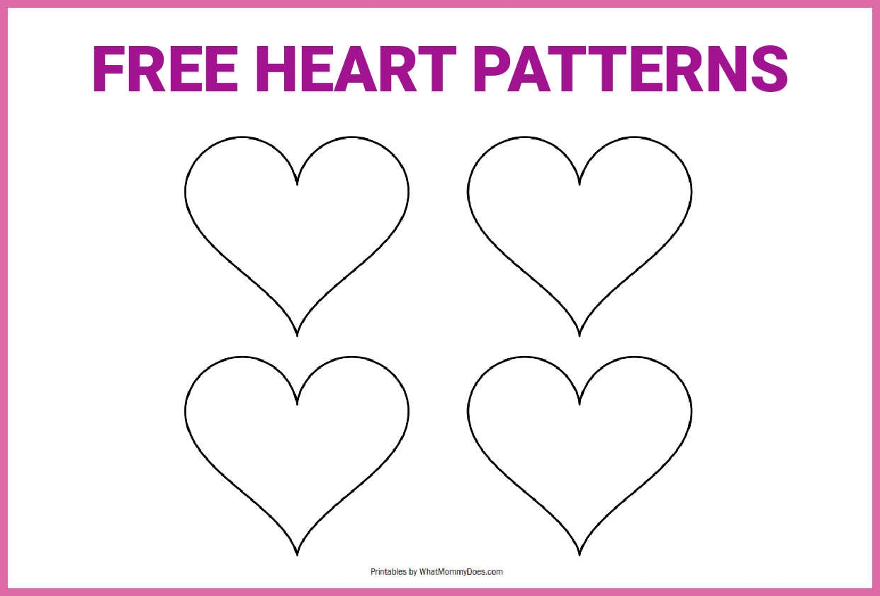 Girly Stencils Free Printable
