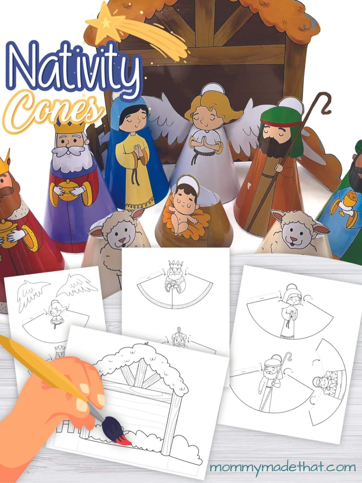 Free Printable Nativity Stencils