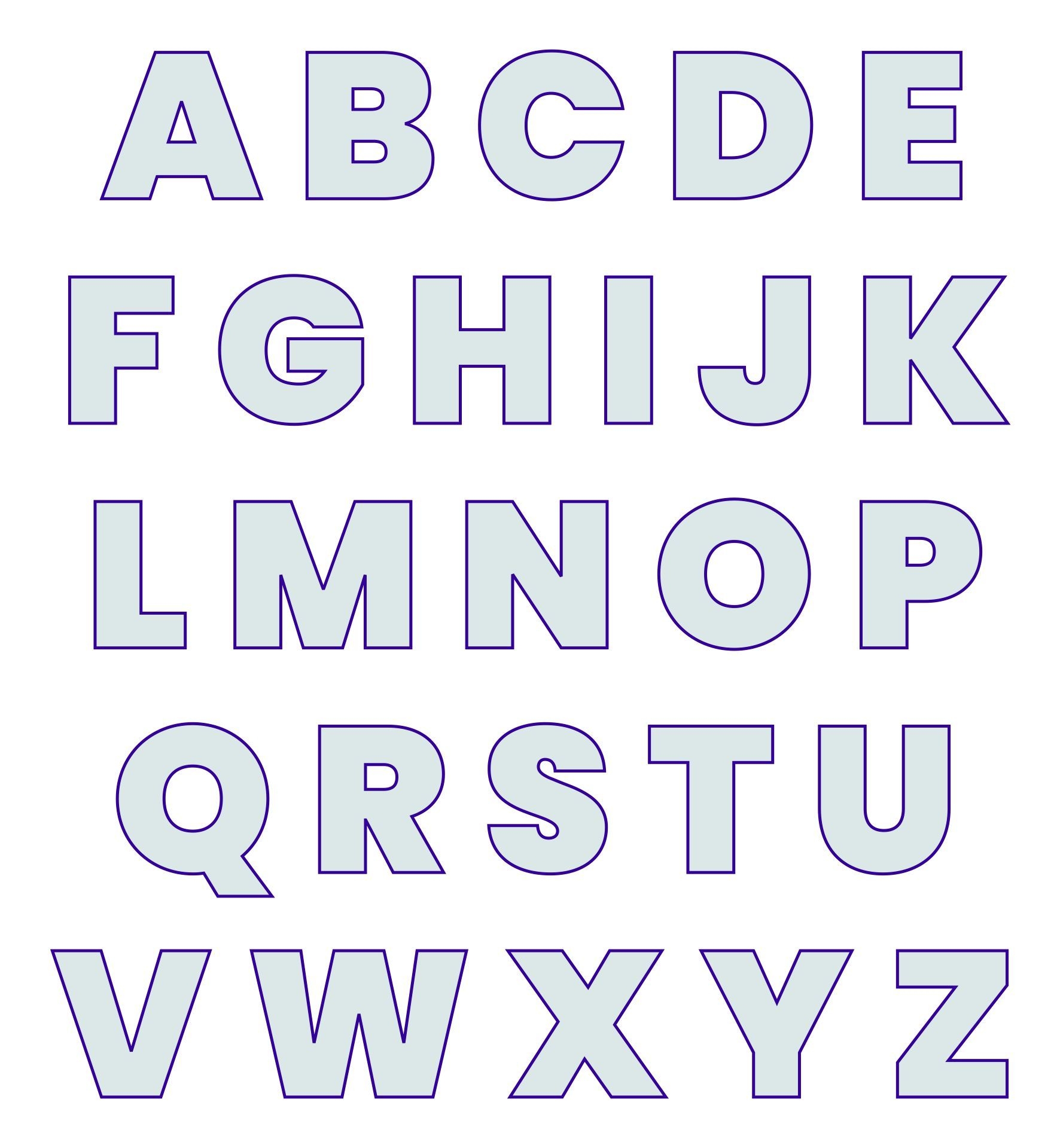 Free Printable Number Stencils Worksheets Library