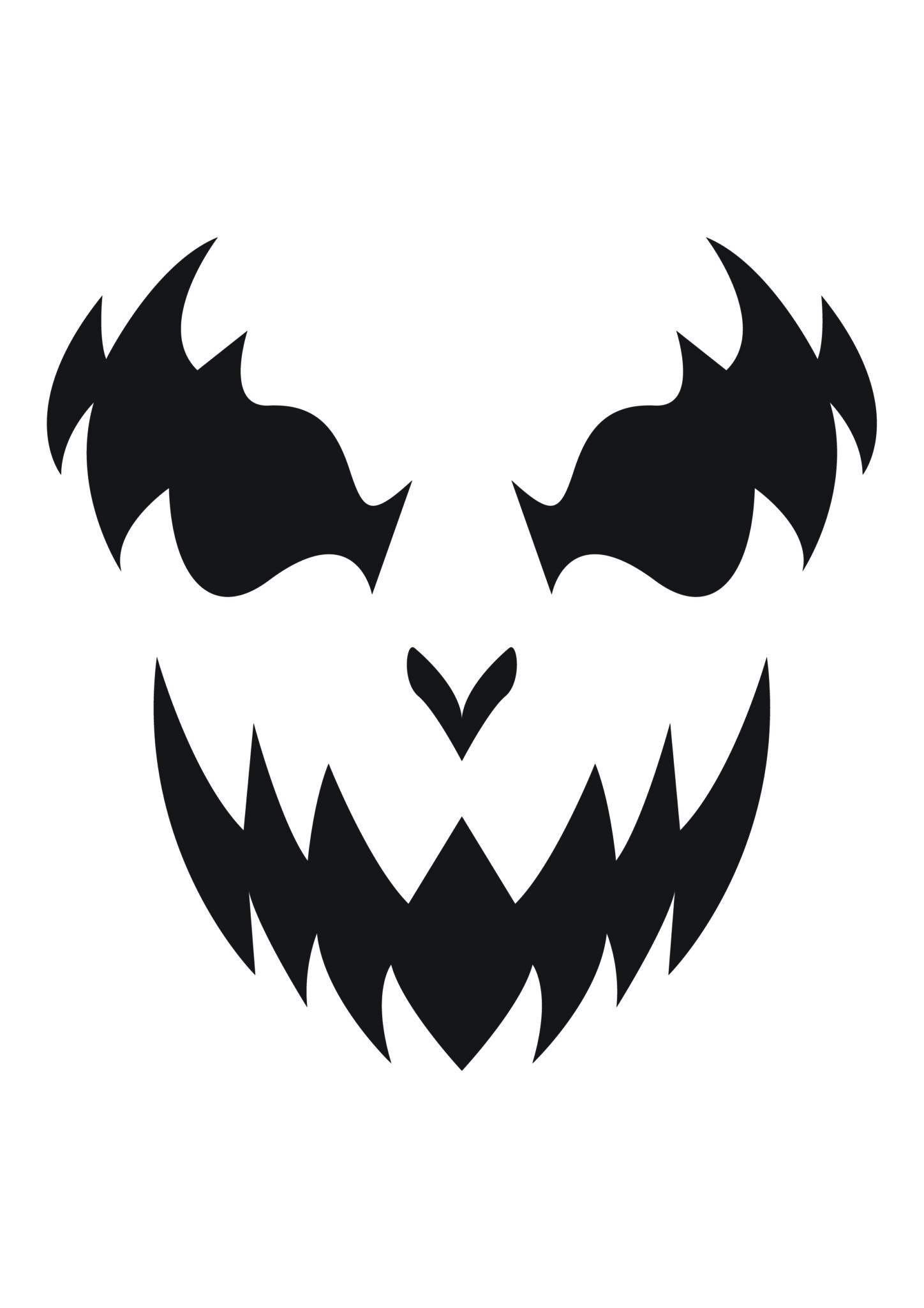 Free Printable Pumpkin Carving Templates Partyrama Blog Worksheets Library