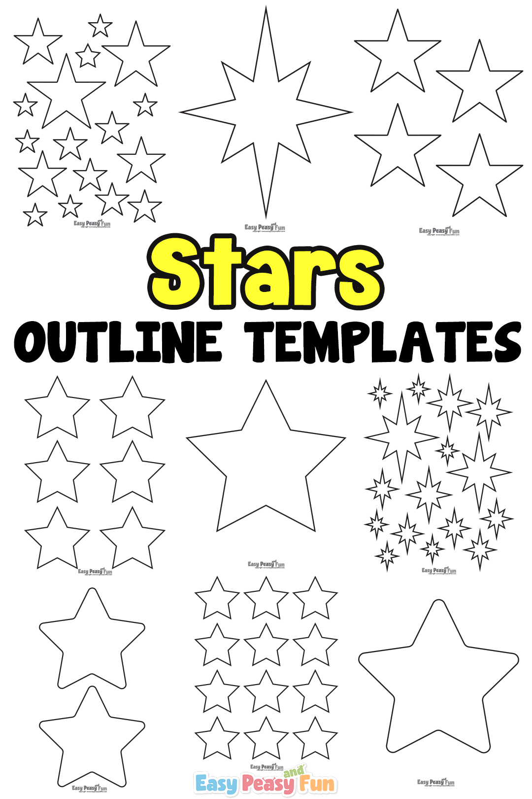 Free Printable Star Stencil
