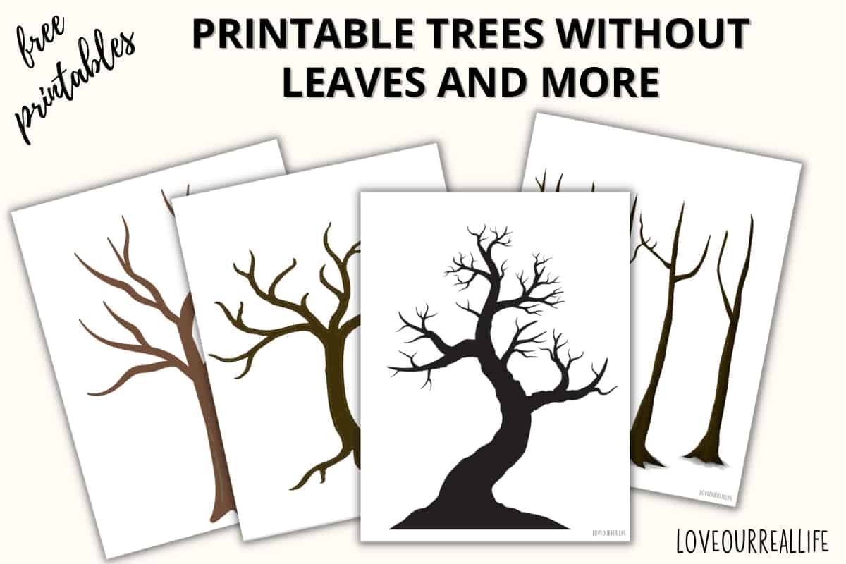 Free Printable Tree Stencils