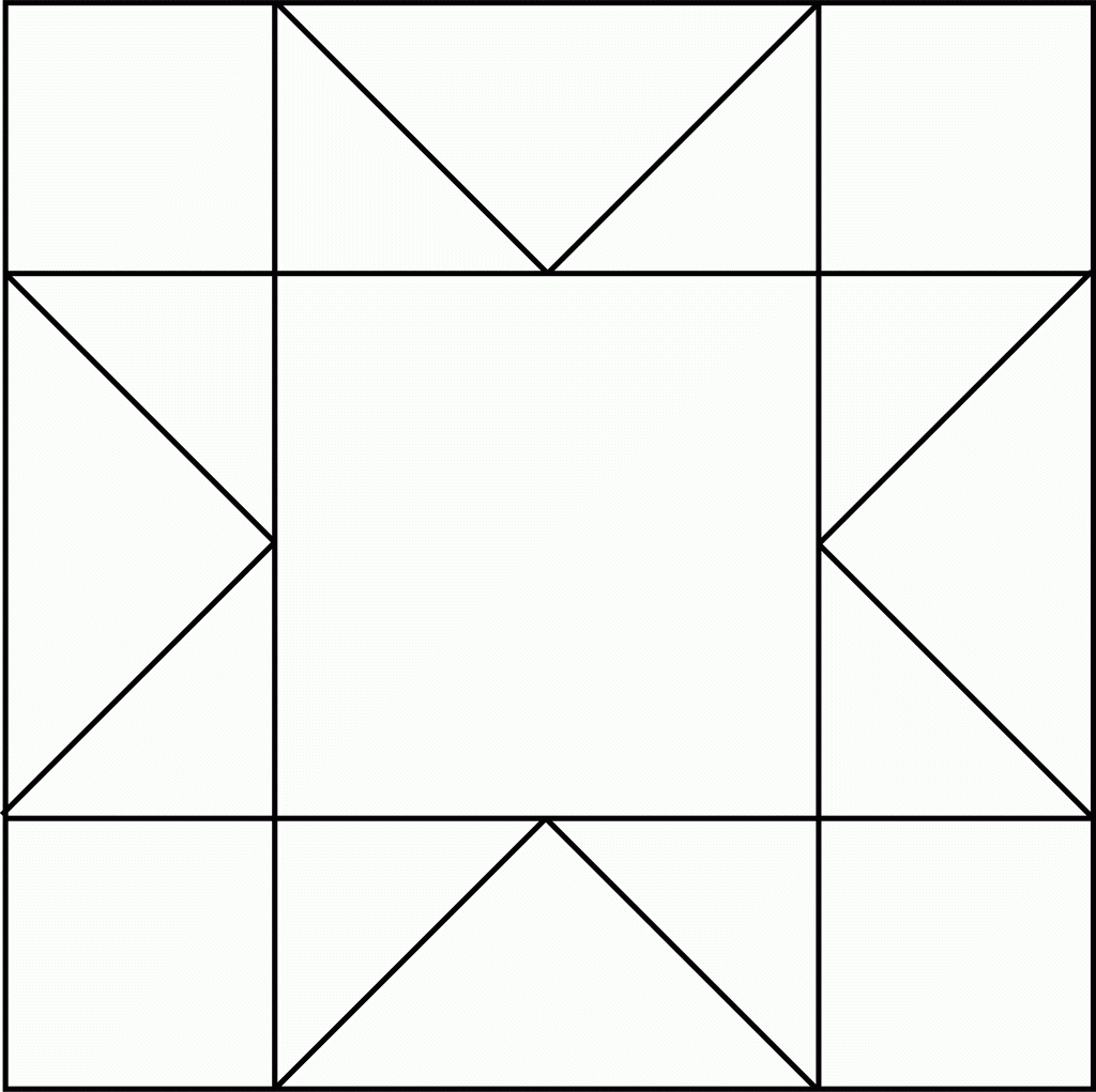 Geometric Block Pattern 47 ClipArt ETC