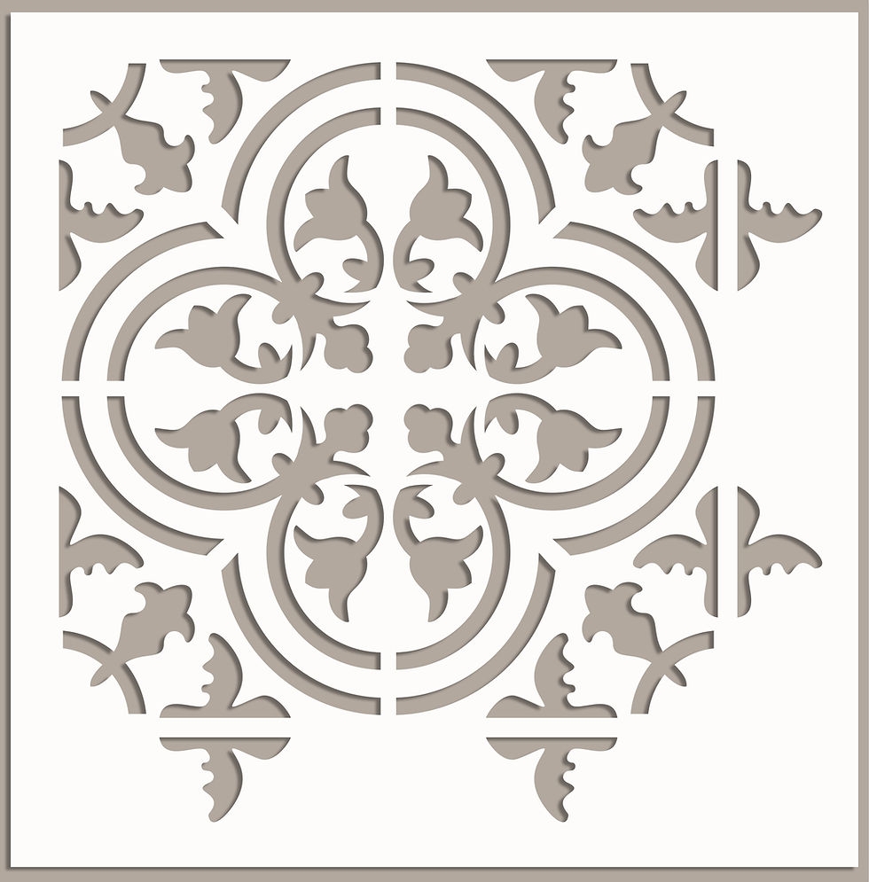 Free Printable Geometric Stencil Designs