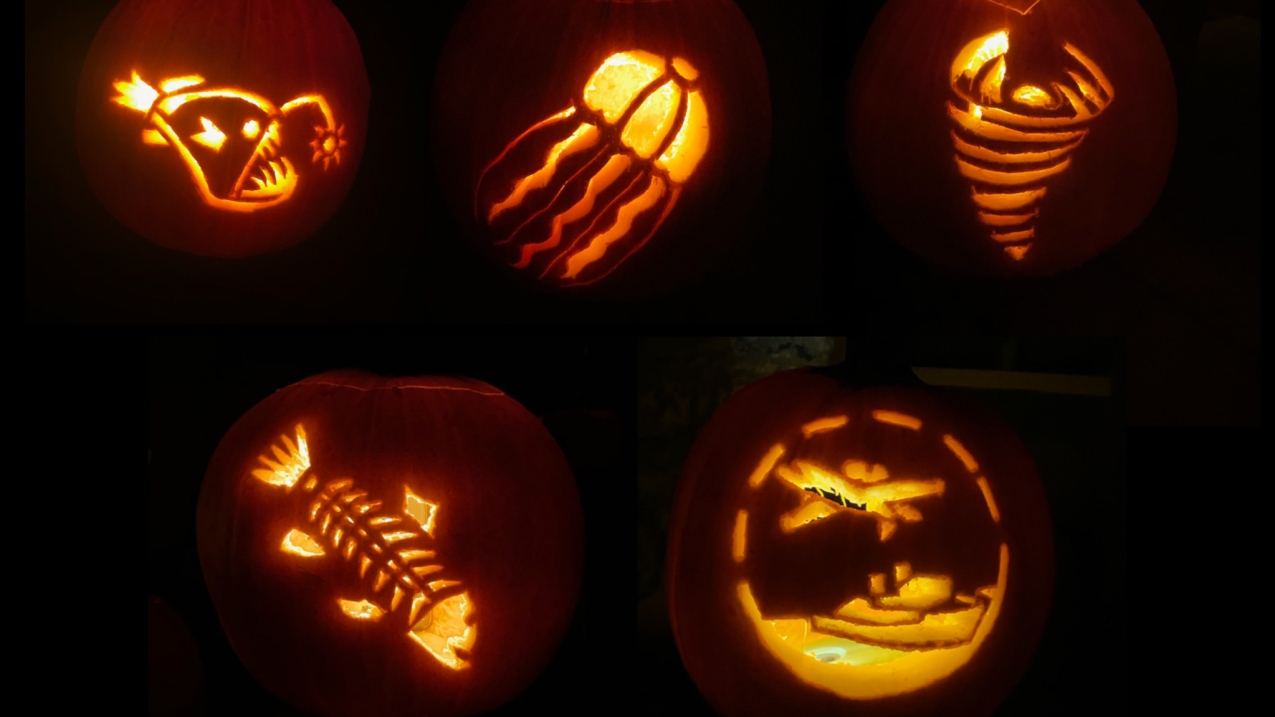 Free Stencil Pumpkin Fire Printable