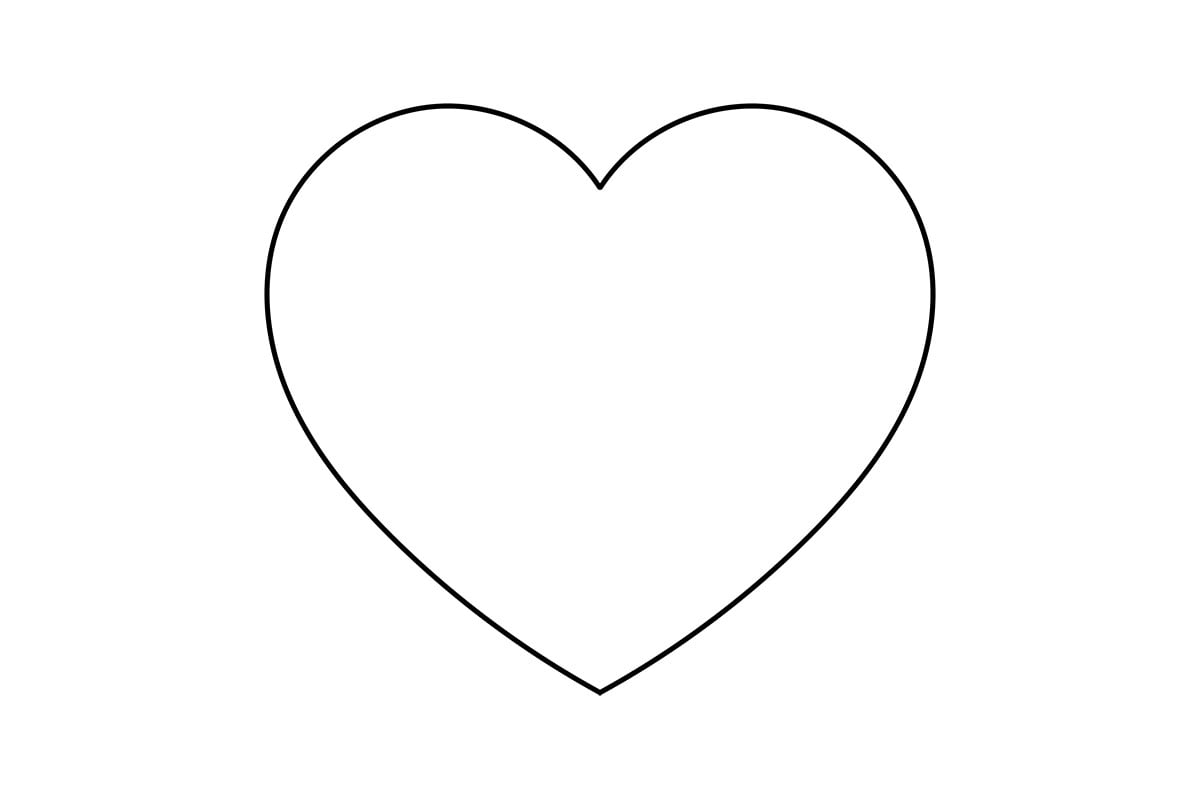 Printable Stencils Free Heart