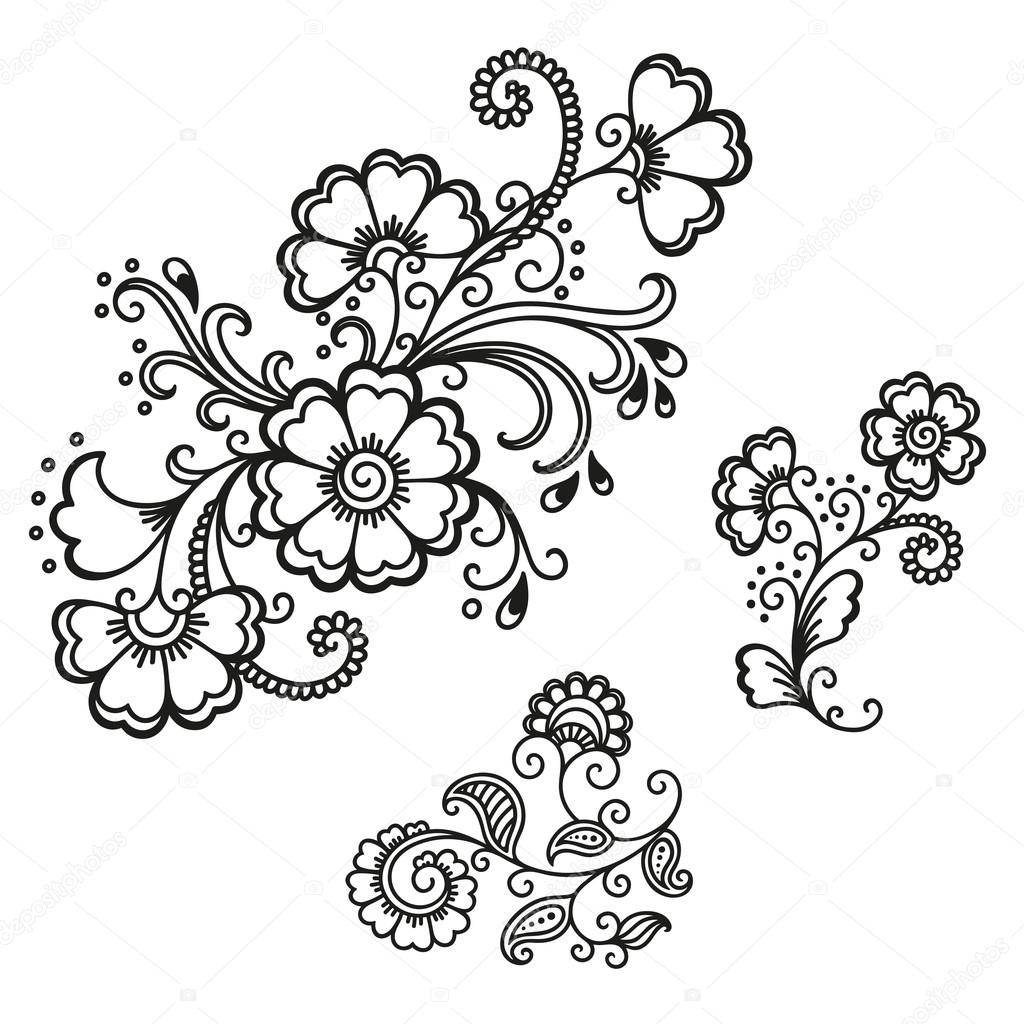 Free Printable Henna Tattoo Stencils
