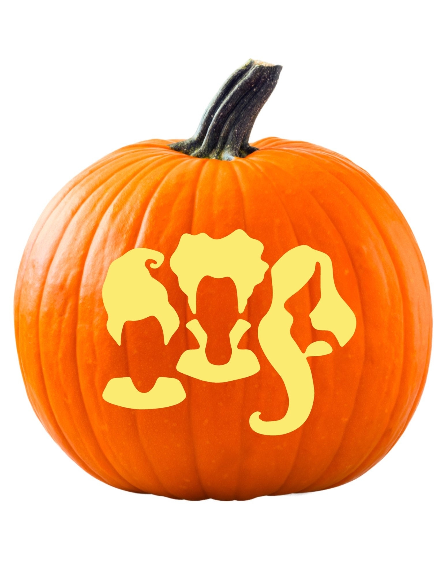 Hocus Pocus Jack o lantern Stencils Hocus Pocus DIGITAL DOWNLOAD PRINTABLE Pumpkin Carving Stencil Set Etsy