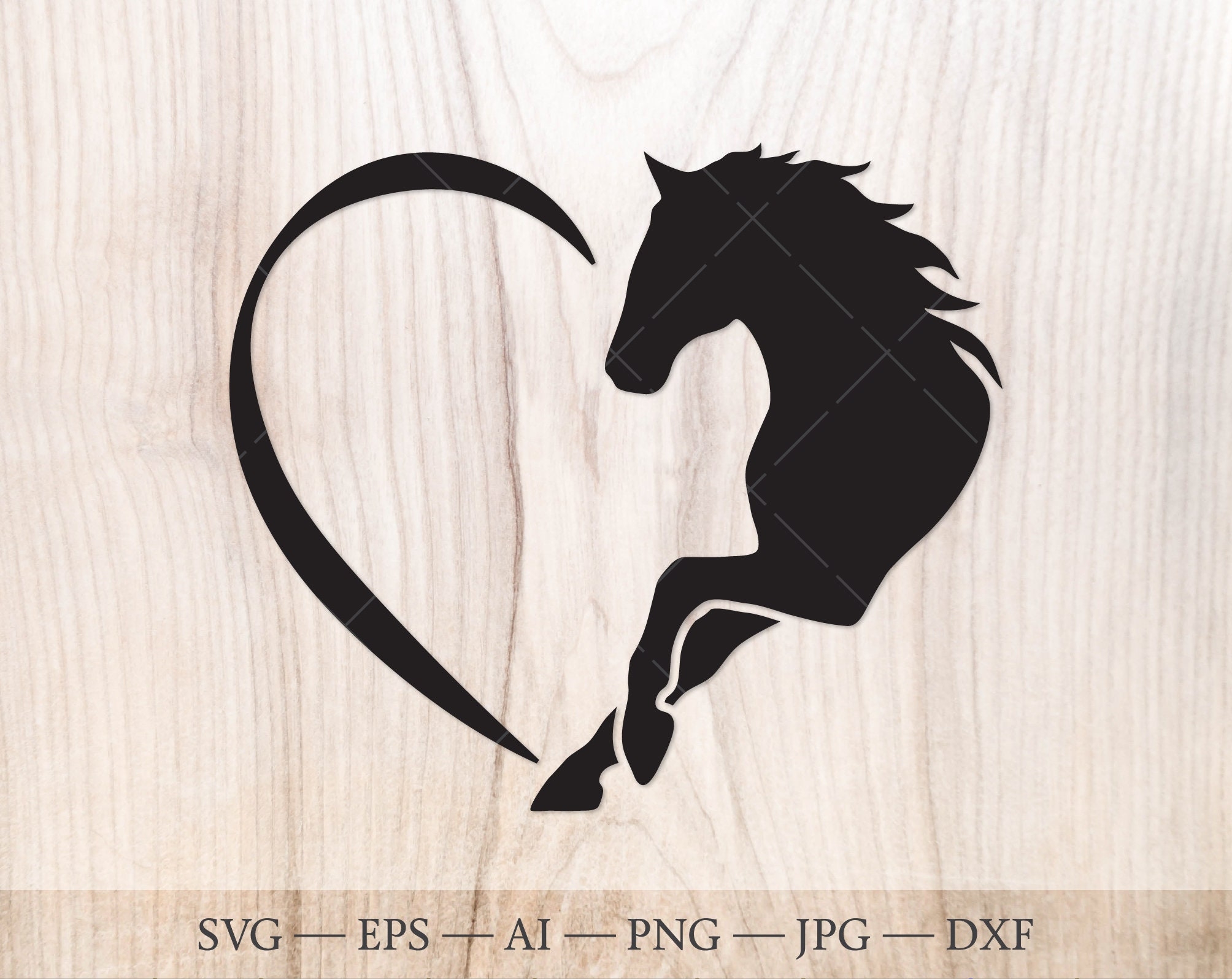 Horse Heart SVG Horse Name Frame SVG Horse Monogram Cut File Horse Love Svg Clip Art Horse Head Svg Equestrian SVG Horse Clipart Etsy