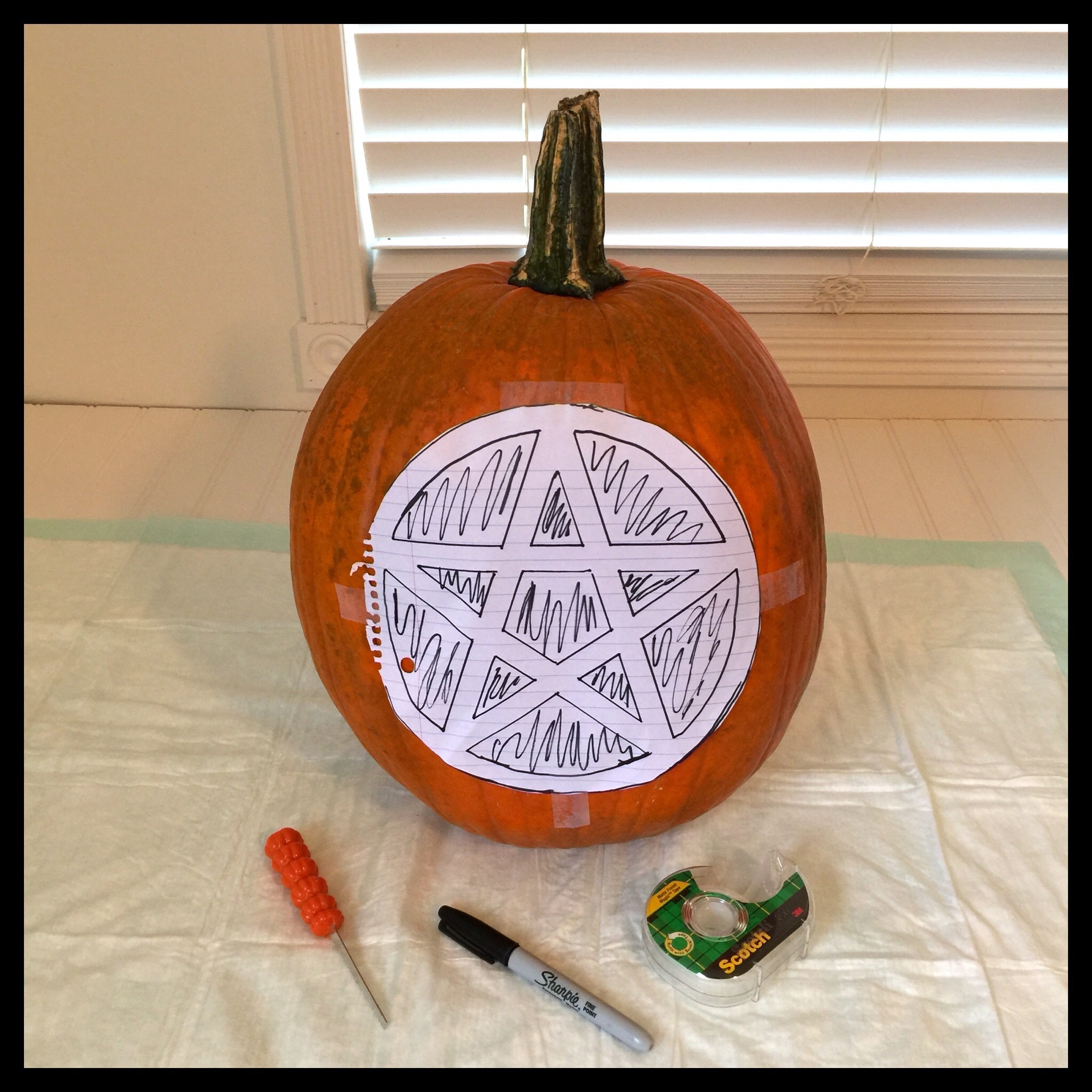 How To Carve A Pentagram Pumpkin Vegan Kitchen Magick