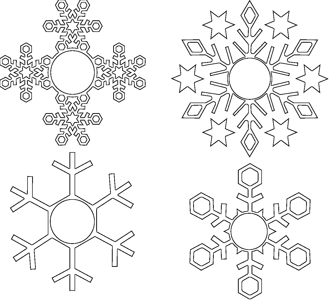 Free Printable Christmas Stencils For Wood