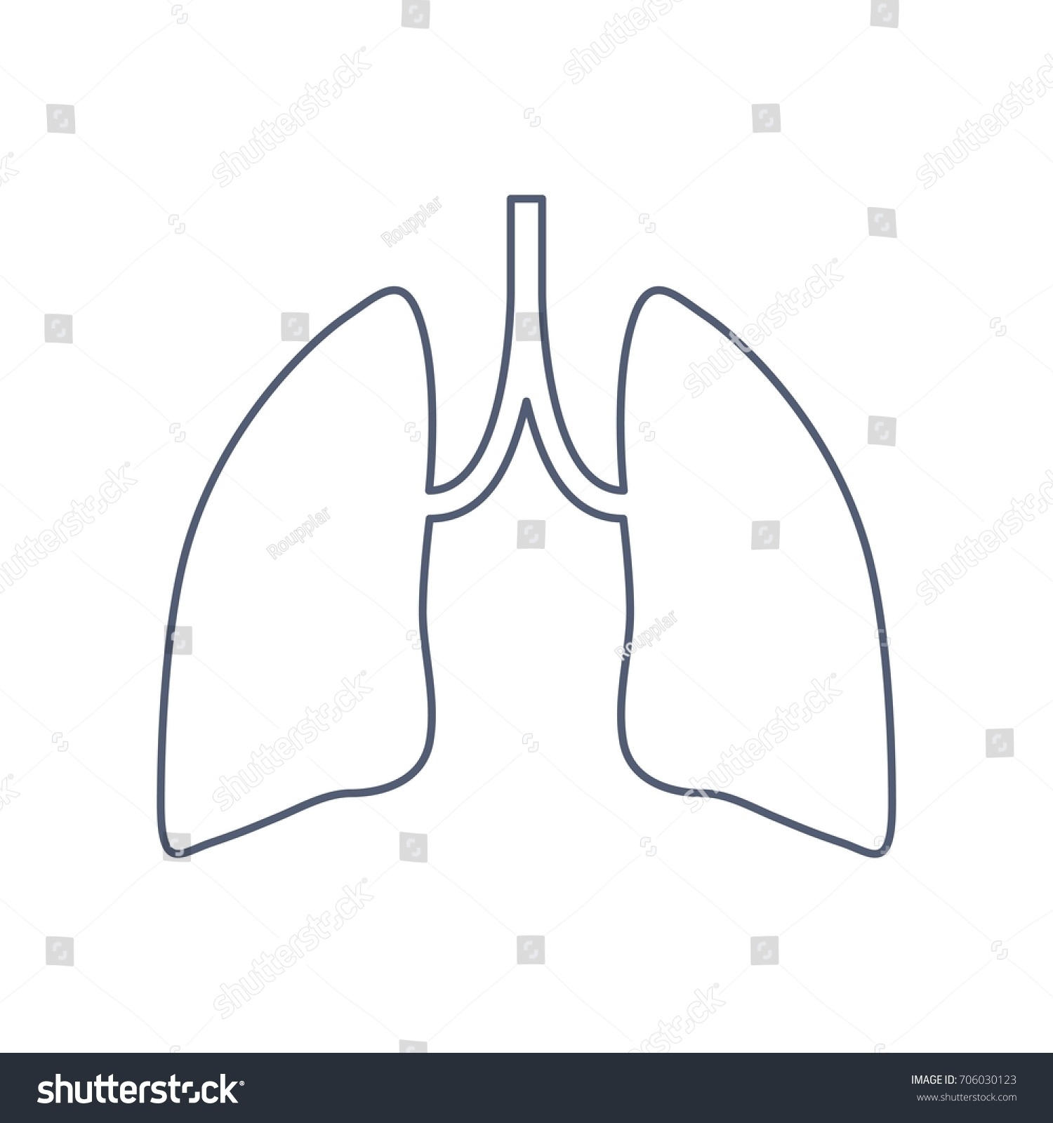 Free Printable Stencil Lungs Breathe Easy