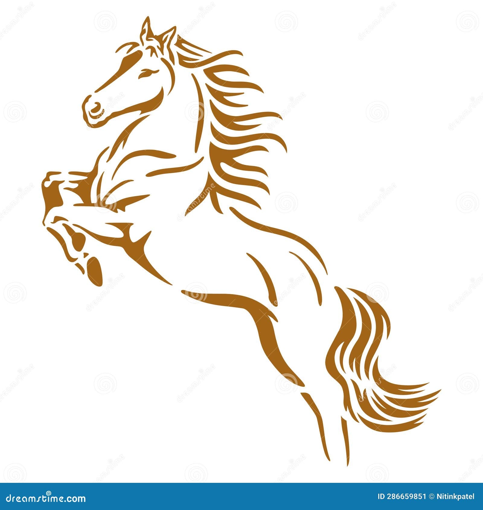 Horse Stencil Free Printable