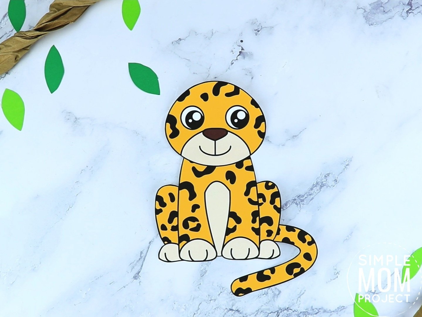 Free Printable Leopard Stencil