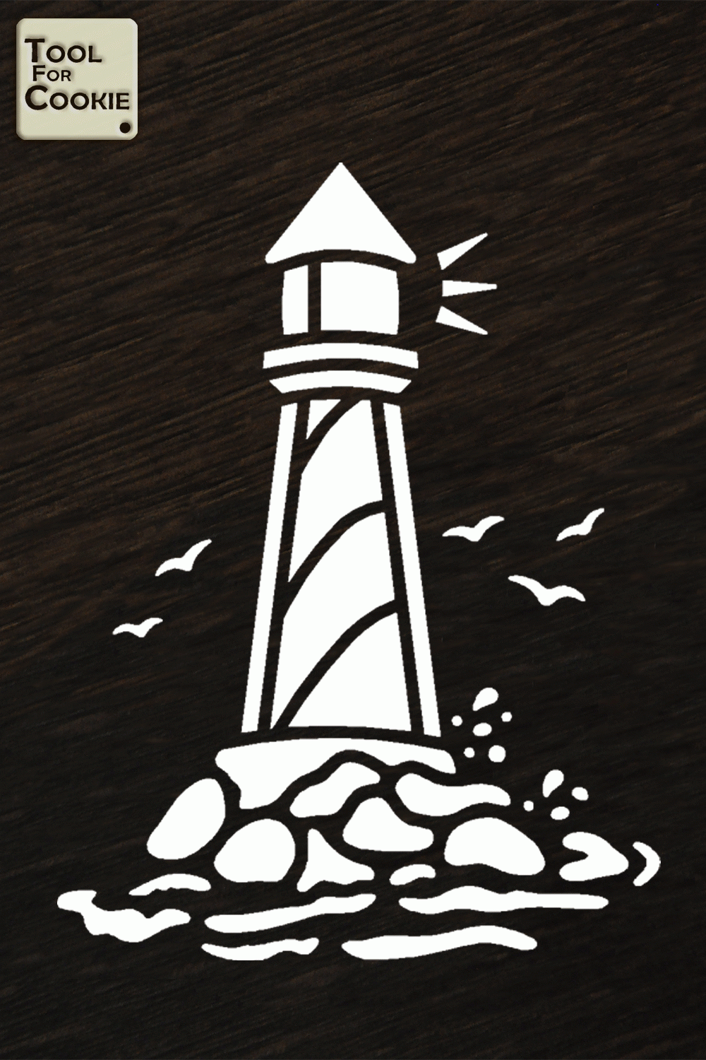 Lighthouse Stencil Stencil For Painting Walls Floors Furniture Home Decor