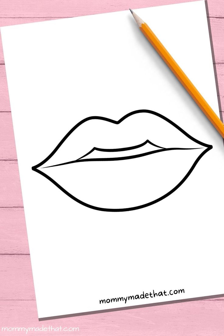 Lips Templates Free Printable 