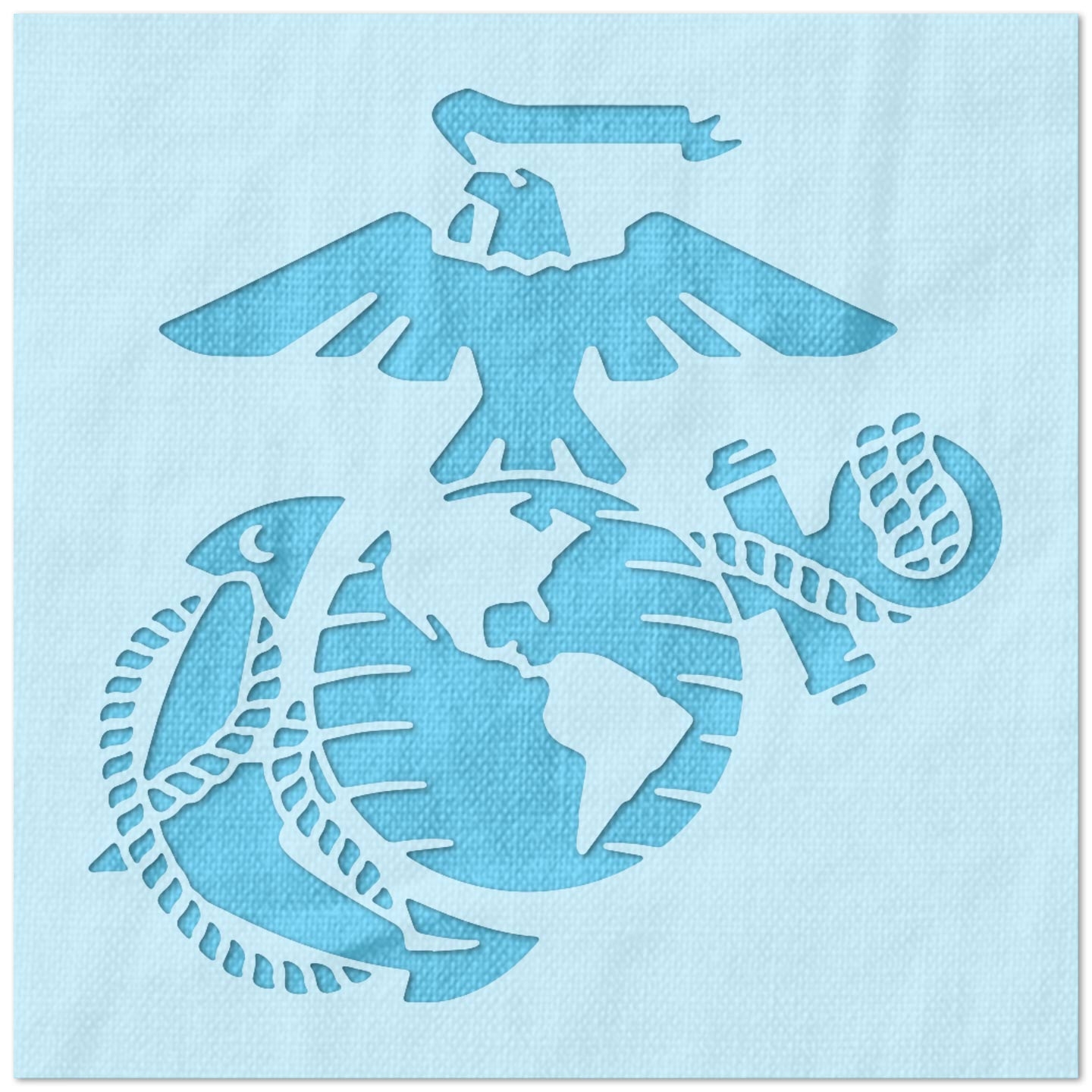 Marine Corps Emblem Stencil Stencil Stop Worksheets Library