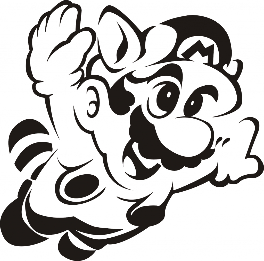 Mario Pumpkin Spookify Your Pumpkin With A Mario Pumpkin Stencil 