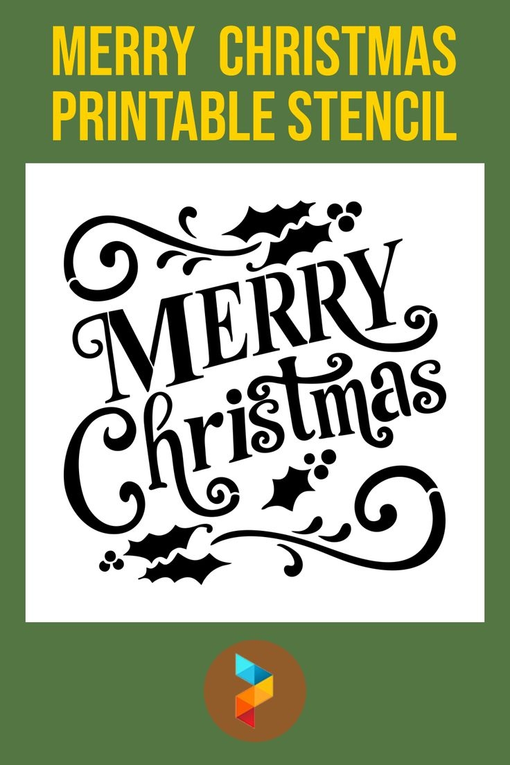 Free Printable Noel Stencile